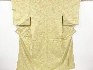 抽象模様織り出し西陣お召着物